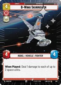 B-Wing Skirmisher (Hyperspace Foil) - A Lawless Time - Star Wars: Unlimited card