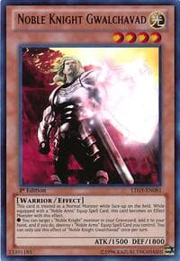 Noble Knight Gwalchavad - Lord of the Tachyon Galaxy - YuGiOh card