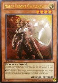 Noble Knight Gwalchavad (UTR) - Lord of the Tachyon Galaxy - YuGiOh card