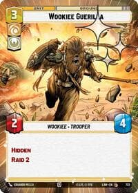 Wookiee Guerilla (Hyperspace Foil) - A Lawless Time - Star Wars: Unlimited card