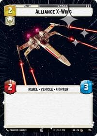 Alliance X-Wing (Hyperspace Foil) - A Lawless Time - Star Wars: Unlimited card