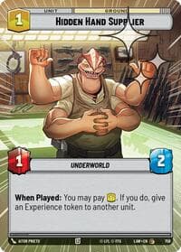 Hidden Hand Supplier (Hyperspace Foil) - A Lawless Time - Star Wars: Unlimited card