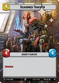 Seasoned Tracker (Hyperspace Foil) - A Lawless Time - Star Wars: Unlimited card