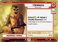 Chewbacca - Hero of Kessel (Hyperspace) - A Lawless Time - Star Wars: Unlimited card