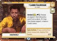 Lando Calrissian - Full Sabacc (Hyperspace) - A Lawless Time - Star Wars: Unlimited card