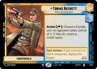 Tobias Beckett - People are Predictable - A Lawless Time - Star Wars: Unlimited card