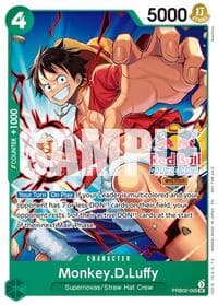 Monkey.D.Luffy (Red Bull Double Don!!) - One Piece Promotion Cards - One Piece Card Game card