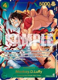 Monkey.D.Luffy (Red Bull Double Don!!) (Winner) - One Piece Promotion Cards - One Piece Card Game card