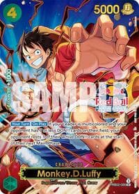 Monkey.D.Luffy (Red Bull Double Don!!) (Winner) (Textured) - One Piece Promotion Cards - One Piece Card Game card