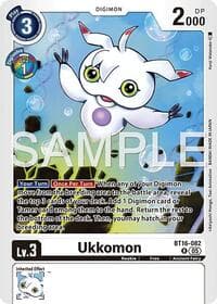 Ukkomon (Reprint) - Advanced Booster Digimon Generation - Digimon Card Game card