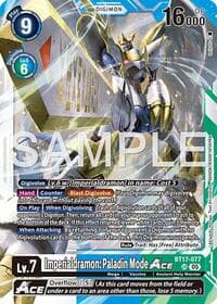 Imperialdramon: Paladin Mode ACE (Reprint) - Advanced Booster Digimon Generation - Digimon Card Game card