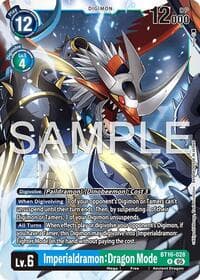Imperialdramon: Dragon Mode - BT16-028 (Reprint) - Advanced Booster Digimon Generation - Digimon Card Game card