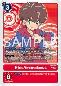 Hiro Amanokawa - RB1-032 (Reprint) - Advanced Booster Digimon Generation - Digimon Card Game card