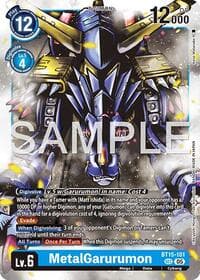 MetalGarurumon (Reprint) - Advanced Booster Digimon Generation - Digimon Card Game card