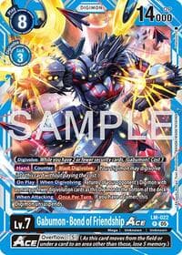 Gabumon - Bond of Friendship ACE (Reprint) - Advanced Booster Digimon Generation - Digimon Card Game card