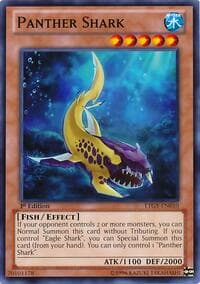 Panther Shark - Lord of the Tachyon Galaxy - YuGiOh card