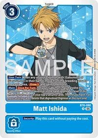 Matt Ishida (Reprint) - Advanced Booster Digimon Generation - Digimon Card Game card