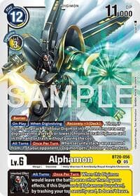 Alphamon (Reprint) - Advanced Booster Digimon Generation - Digimon Card Game card