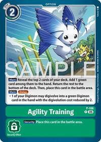 Agility Training (Reprint) - Advanced Booster Digimon Generation - Digimon Card Game card