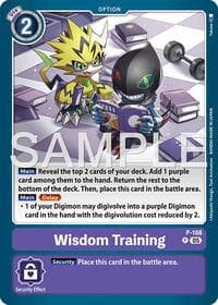 Wisdom Training (Reprint) - Advanced Booster Digimon Generation - Digimon Card Game card