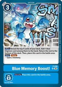 Blue Memory Boost! (Reprint) - Advanced Booster Digimon Generation - Digimon Card Game card
