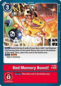 Red Memory Boost! (Reprint) - Advanced Booster Digimon Generation - Digimon Card Game card