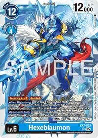 Hexeblaumon (Reprint) - Advanced Booster Digimon Generation - Digimon Card Game card