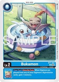 Bukamon (Reprint) - Advanced Booster Digimon Generation - Digimon Card Game card