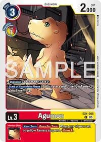 Agumon - EX4-005 (Reprint) - Advanced Booster Digimon Generation - Digimon Card Game card