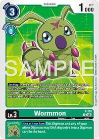 Wormmon - P-118 (Reprint) - Advanced Booster Digimon Generation - Digimon Card Game card