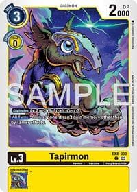 Tapirmon (Reprint) - Advanced Booster Digimon Generation - Digimon Card Game card