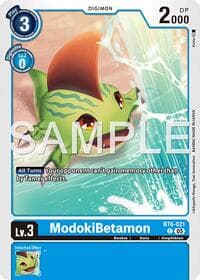 ModokiBetamon (Reprint) - Advanced Booster Digimon Generation - Digimon Card Game card