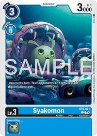 Syakomon (Reprint) - Advanced Booster Digimon Generation - Digimon Card Game card