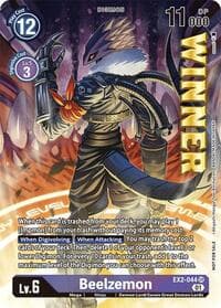 Beelzemon (Beelzemon Cup Store Winner) - Starter Deck 14: Beelzemon Advanced Deck Set Pre-Release Cards - Digimon Card Game card