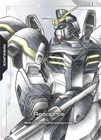 Resource (RP-027) (Premium Accessory Set - Mobile Suit Gundam Wing) - Promotional Resource Tokens - Gundam Card Game card