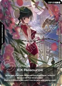 EX Resource (EXRP-014) (GAMA Expo 2026) - Promotional EX Resource Tokens - Gundam Card Game card