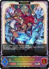 Prudent General (Evolved) PR-311 - Shadowverse: Evolve Promo Cards - Shadowverse: Evolve card