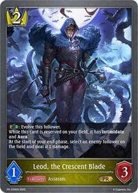 Leod, the Crescent Blade - Shadowverse: Evolve Promo Cards - Shadowverse: Evolve card