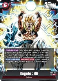 Gogeta : BR - FB09-007 - Dual Evolution - Dragon Ball Super: Fusion World card