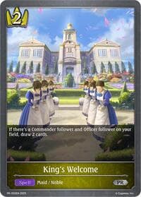 King's Welcome - Shadowverse: Evolve Promo Cards - Shadowverse: Evolve card