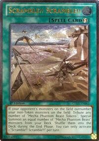 Scramble!! Scramble!! (UTR) - Lord of the Tachyon Galaxy - YuGiOh card