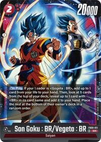 Son Goku : BR/Vegeta : BR - Dual Evolution - Dragon Ball Super: Fusion World card
