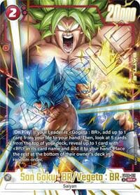 Son Goku : BR/Vegeta : BR (Alternate Art) - Dual Evolution - Dragon Ball Super: Fusion World card