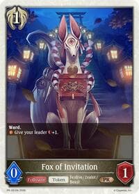 Fox of Invitation - Shadowverse: Evolve Promo Cards - Shadowverse: Evolve card