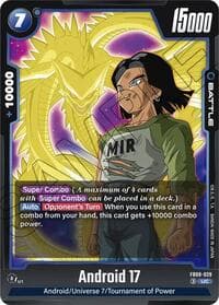 Android 17 - FB09-029 - Dual Evolution - Dragon Ball Super: Fusion World card