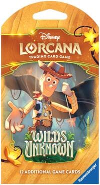 Disney Lorcana: Wilds Unknown Sleeved Booster Pack - Wilds Unknown - Disney Lorcana card
