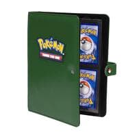 Premium 4-Pocket Snap Binder for Pokémon (Green) - Ultra Pro Storage Albums - Storage Albums card