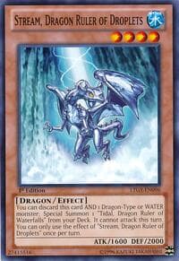 Stream, Dragon Ruler of Droplets - Lord of the Tachyon Galaxy - YuGiOh card