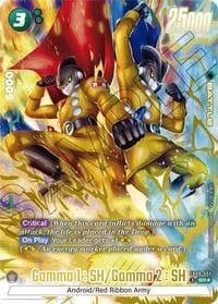 Gamma 1 : SH/Gamma 2 : SH (Alternate Art) - Dual Evolution - Dragon Ball Super: Fusion World card