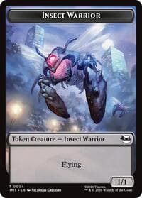 Insect Warrior // Food Double-Sided Token - Teenage Mutant Ninja Turtles - Magic: The Gathering card